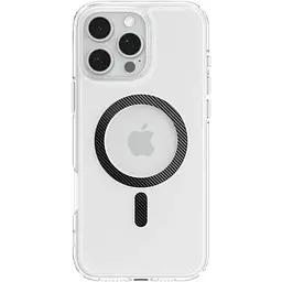 Прозорий чохол Spigen Ultra Hybrid MagSafe Carbon Fiber для iPhone 16 Pro Max (ACS08000) - мініатюра 2
