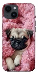 TPU чохол Demsky Мопс у ніжностях для Apple iPhone 14 (6.1")