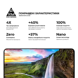 Захисне скло на Realme 15 5G з олеофобним покриттям, Pro, повне проклеювання, антистатичний і пиловідштовхуючий шар, 9H, самоклеючеся, 2.5D, на весь екран, антистатичний клей, ArmorStandart (ARM89894) - мініатюра 5