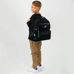 Рюкзак для початкової школи Kite Education 1022 Skater Чорний (K26-1022M-2) - мініатюра 22