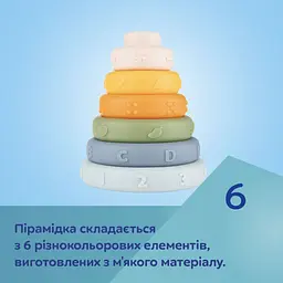 Пірамідка Canpol babies тактильна (79/103) - мініатюра 7