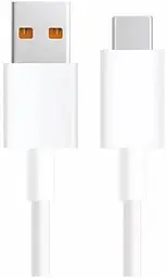 Кабель USB Type-C Xiaomi 6 A (BHR 6032 GL) white 1 m UA UCRF