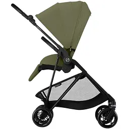 Коляска Cybex Melio Carbon Moss Green з бампером (525000445) - мініатюра 3