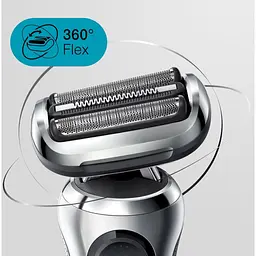 Електробритва Braun Series 7 71-S1000s silver/black (6851748) - мініатюра 6