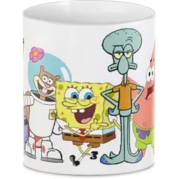 Кухоль GeekLand SpongeBob SquarePants герої CP 03.274 330 мл білий - мініатюра 2