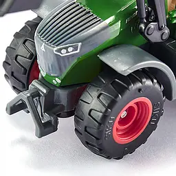 Трактор Siku Fendt 1050 із фронтальним навантажувачем, зелений (1393) - мініатюра 6