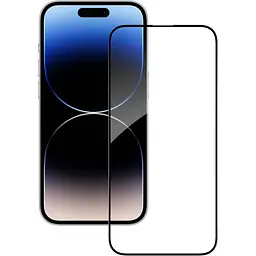 Скло захисне ACCLAB Full Glue ESD Apple iPhone 14 Pro Black (1283126542046) - мініатюра 2