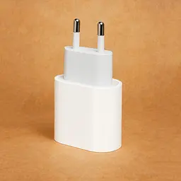 Адаптер живлення Power Adapter USB-C 20W, зарядний пристрій для телефону, білий - мініатюра 2