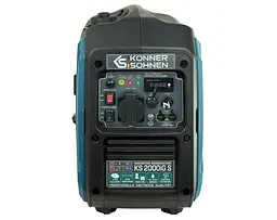 Інверторний генератор газ/бензин Konner&Sohnen 1.8/2 кВт KS 2000iG S - мініатюра 3