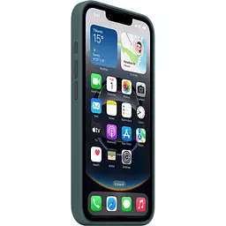 Чохол Silicone Case with MagSafe для Apple iPhone 17e/ 16e Lake Green AAA [138725] - мініатюра 3