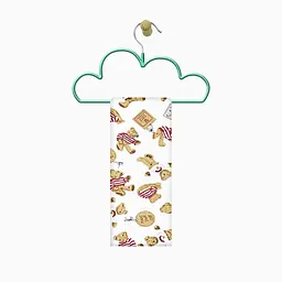 Пелюшки фланелеві Cosas Teddy Bear 80х100 см, бежеві - мініатюра 3