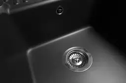 Кухонна мийка гранітна Miraggio Orlean black 861x496x210 00208907, Чорний - мініатюра 4