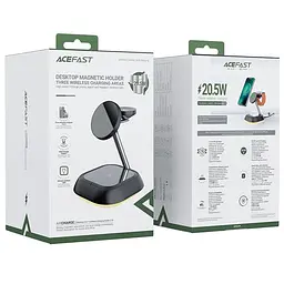 БЗП Acefast E16 desktop 3-in-1 Black - мініатюра 6
