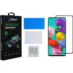 Захисне скло BeCover для Samsung Galaxy M52 SM-M526 Black (706905) - мініатюра 2