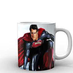 Кухоль GeekLand Супермен Superman Supreman Приземлення SP.02.011 330 мл білий - мініатюра 3