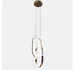 Світлодіодна підвісна люстра Artlight 7709/2A-GD, 43 Вт, золото - мініатюра 5