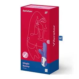 Вібратор кролик Satisfyer Vibes Magic Bunny 17.7 см фіолетовий - мініатюра 2