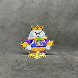 Акрилова колекційна фігурка Brawl Stars Король Лу (King Lou) 10 см