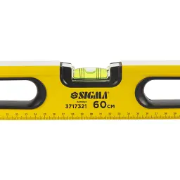 Рівень магнітний 3 капсули 2 рукоятки 60см SIGMA (3717321) - мініатюра 3