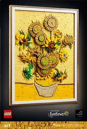 Конструктор LEGO Art Vincent van Gogh Соняшники 2615 деталей (31215) - мініатюра 2