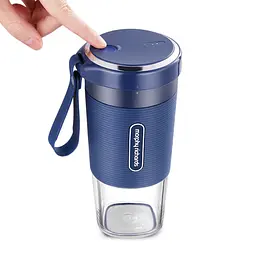 Фітнес-блендер Xiaomi Morphy Richards Portable Juice Cup MR9600 Blue - мініатюра 3
