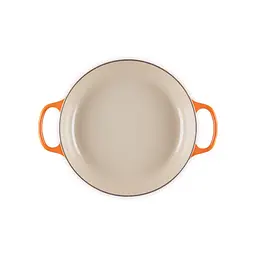 Каструля Le Creuset Signature Cast Iron Shallow Casserole 21180300902430 3.5 л 30 см оранжева - мініатюра 4