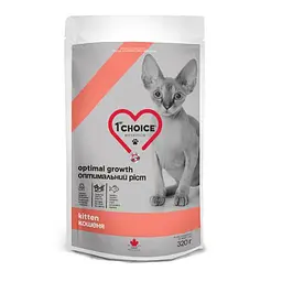 Сухий корм 1st Choice Kitten Optimal Growth фест чойс риба для кошенят суперпреміум для кошенят 0.32 кг