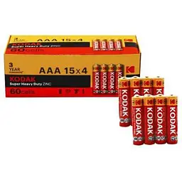 Батарейка сольова KODAK R03/AAA 4шт арт.19928