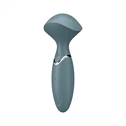 Вибромассажер Satisfyer Mini Wand-er, 16х6 см (серый)