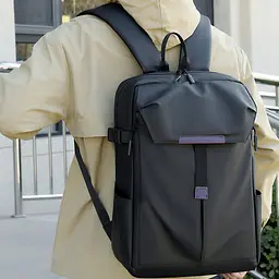 Рюкзак міський No Brand BLH6868 44х29 см Black 13083-84486 - мініатюра 2