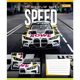 Набір зошитів 1 вересня Speed as a way of life А5, 12 аркушів 25 шт. (768011) - мініатюра 4