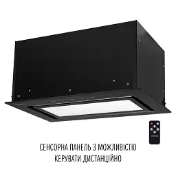 Витяжка повновбудована Perfelli Design Vision 6 Nero Silenzio - мініатюра 5