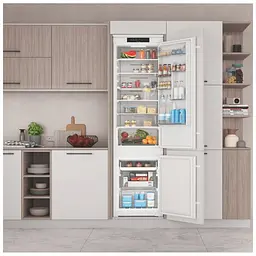Вбудований холодильник із морозильною камерою Indesit INC20T321EU 2 двері 212 л 68 л A+ NF Білий (INC20T321EU) - мініатюра 4
