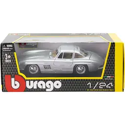 Автомодель Bburago Mercedes-Benz 300 SL 1954 1:24 Grey (18-22023) [119101] - мініатюра 8