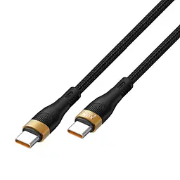 Кабель XON SmartCable Type-C - Type-C PD 100W 1м MaxCharge (SC302C1W1B 3593) Чорний - мініатюра 2