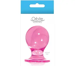 Велика анальна пробка Orbite Large Pink NS Novelties 280004 17141 - мініатюра 1