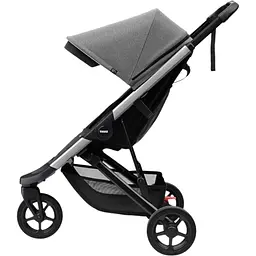 Дитяча коляска Thule Spring Aluminium / Grey Melange (TH 11300100-11300305) - мініатюра 2