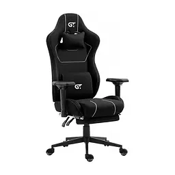 Крісло ігрове GT Racer X-2305 Black (X-2305 Fabric Black) - мініатюра 2