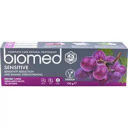 Зубна паста Biomed Sensetive Зміцнення емалі і зниження чутливості 100 г - мініатюра 3