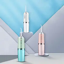 Портативний іригатор для ротової порожнини ORAL IRRIGATOR з насадками ∙ Електричний іригатор – флосер для зубів ∙ USB зарядка - мініатюра 3
