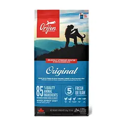 Сухий корм для собак Orijen Original 17 кг (0064992182175)