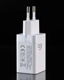 Зарядний адаптер блок живлення DC CA-F10 PD 65 W білий - мініатюра 3