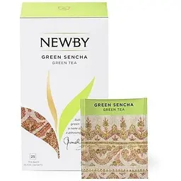 Чай зелений Newby Зелена Сенча в пакетиках 25 шт (310080)