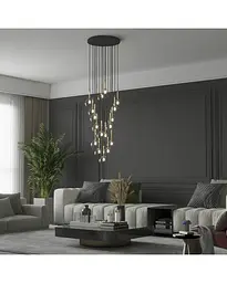 Підвісний світильник TK Lighting 5945 Nilos G9 17x6W IP20 Bk - мініатюра 2