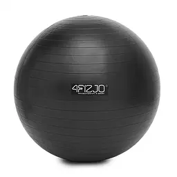 М'яч для фітнесу (фітбол) 4FIZJO 55 см Anti-Burst 4FJ0399 Black (P-5907739316257) - мініатюра 2