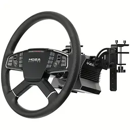 Кермо і педалі Moza Racing R5 Trucking Bundle for PC 14 кн. подв. педалі SR-PLite кермо TSW - мініатюра 2