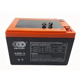 Тягова акумуляторна батарея Outdo 6-DZM-12 AGM 12V 12Ah