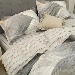 Постільна білизна євро Tiare Сатин Deluxe L009-E 220x200 см - мініатюра 6