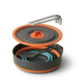 Набір посуду Sea to Summit Frontier UL Collapsible One Pot Cook Set w/1L Pot Різнокольоровий - мініатюра 4