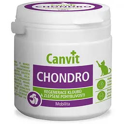 Canvit CHONDRO for cats 100 г (100 табл.) - добавка для здоров'я суглобів котів